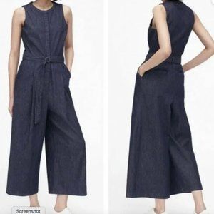 BANANA REPUBLIC denim jumpsuit 0P